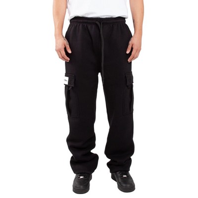 SHAKA WEAR Men's Fleece Cargo Pants