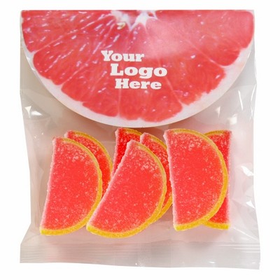 Fruit Slices in Large Round Top Header Bag