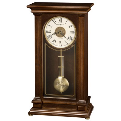 Howard Miller Stafford Cherry Bordeaux Mantel Clock w/ Triple Chime