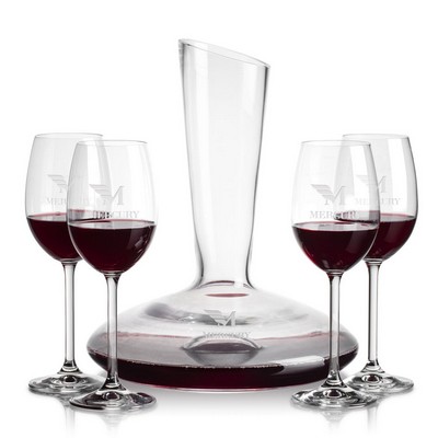 Henkel Carafe & 4 Wine