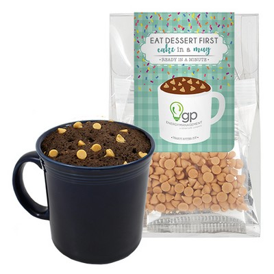 Mug Cake Tote Box - Peanut Butter Cup Cake