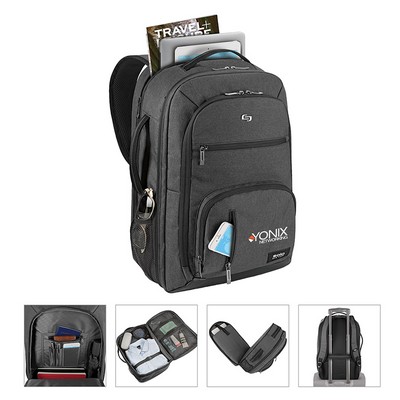 Solo New York Grand Travel TSA Backpack