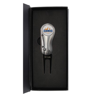 Flix Pro 2.0 Divot Tool in a Magnetic Close Gift Box