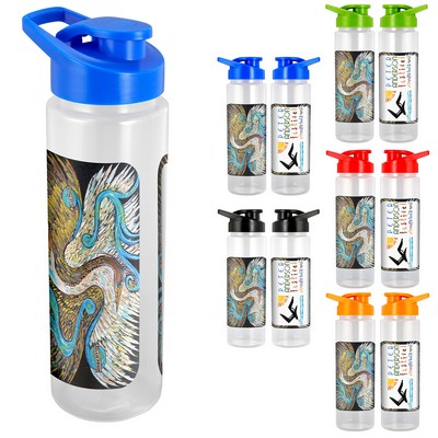 24 oz. Full Color Easy Pour Grip Bottle