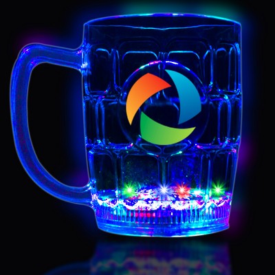 16 Oz. Pad Printed Light-Up Drink Stein