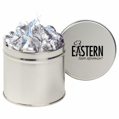 Round Tin (1/2 Quart) - Hershey's® Kisses