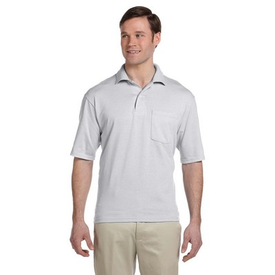 Jerzees Adult SpotShield™ Pocket Jersey Polo