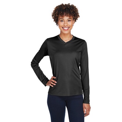 Team 365 Ladies' Zone Performance Long-Sleeve T-Shirt