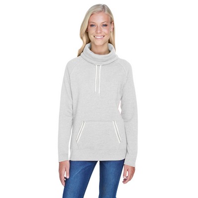 J AMERICA Ladies' Relay Cowl Neck