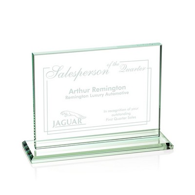 Emperor Award - Jade 5"x7" Horizontal