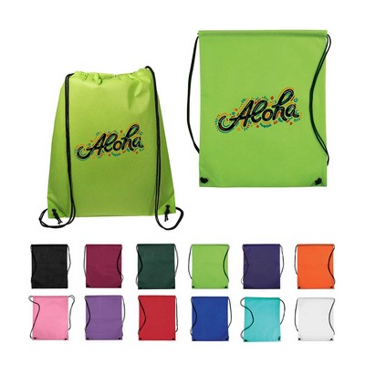 Full Color Non Woven Drawstring Bag