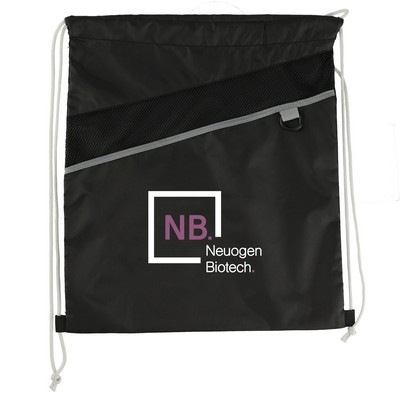 Combo Recycled Drawstring Bag