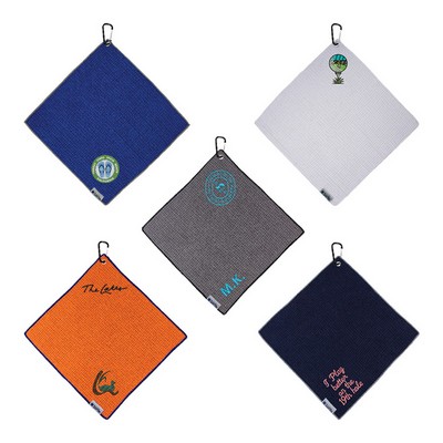 Soffle Waffle Greens Golf Towel