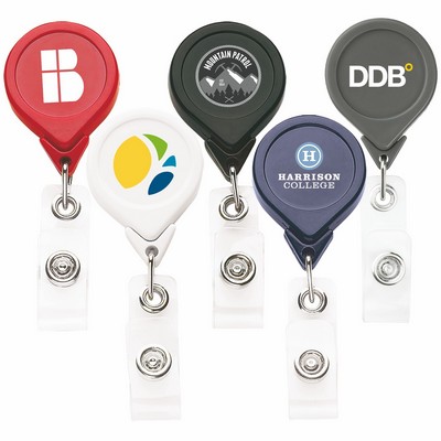 "Best" Round Retractable Badge Reel