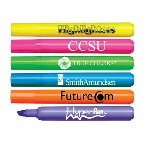 Liqui-Mark® Brite Spots® Fluorescent Barrel Broad Tip Highlighter