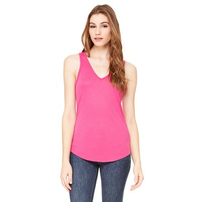 BELLA+CANVAS Ladies' Flowy V-Neck Tank