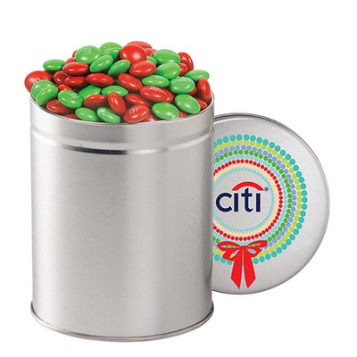 Round Tin (Quart) - Holiday M&M's®