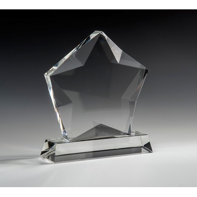 7" Stellar Crystal Star Award