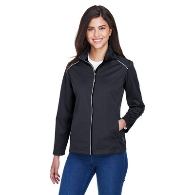 CORE 365 Ladies' Techno Lite Three-Layer Knit Tech-Shell