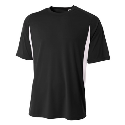 A-4 Men's Cooling Performance Color Blocked T-Shirt