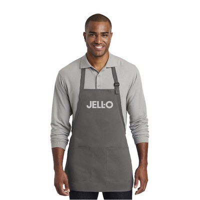 Port Authority ® Medium-Length Two-Pocket Bib Apron