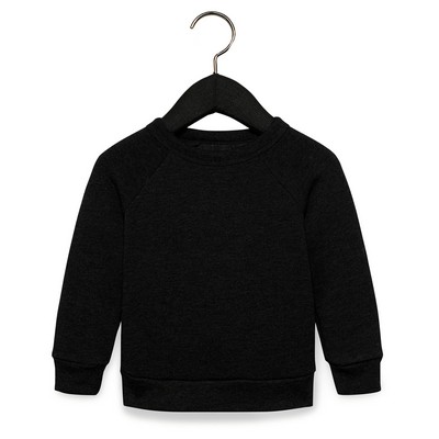 BELLA+CANVAS Toddler Sponge Fleece Raglan Sweatshirt