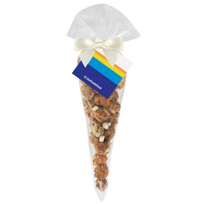 Hot Chocolate Popcorn Cone Bag (small)