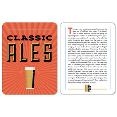 The Beer Lover's Card Deck (50 Cards for Selecting, Tasting, and Pairing)