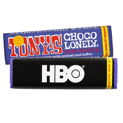 Tony's Chocolonley® Small Chocolate Bar - Dark Milk Chocolate Pretzel Toffee