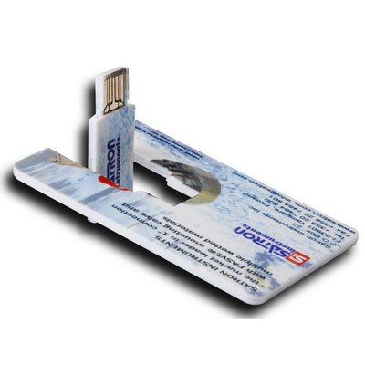 Credit Card Style 3 Flash Drive (2GB)