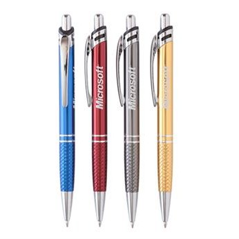 Wharf Click Action Ballpoint Aluminum Pen