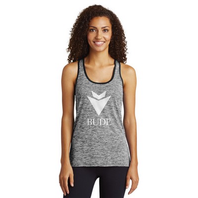 Sport-Tek® Ladies PosiCharge® Electric Heather Racerback Tank