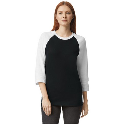 American Apparel Unisex CVC Raglan T-Shirt