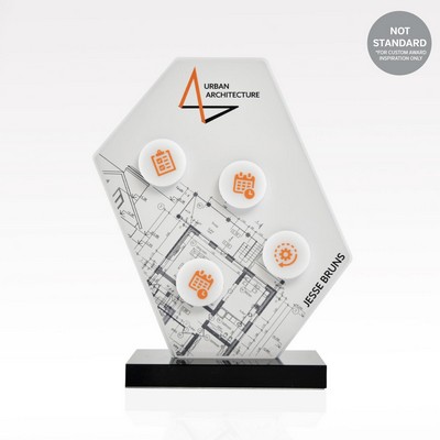 10" Acrylic Award - MVP Attire