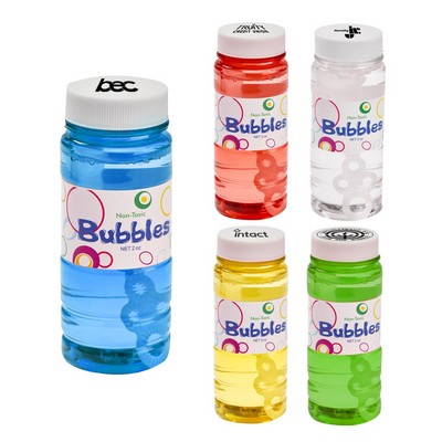 4 Oz. Translucent Bubbles w/Imprint on Cap