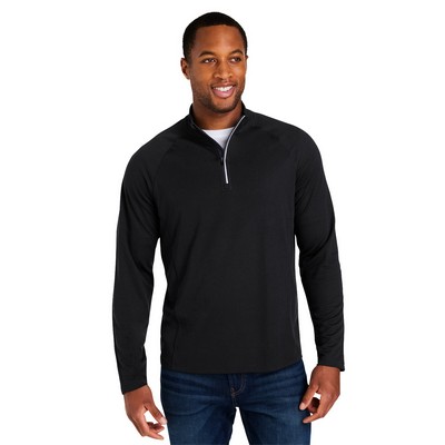 CORE 365 Men's Origin Performance Pique Quarter-Zip