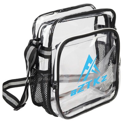 Diamond Clear TPU Messenger Bag