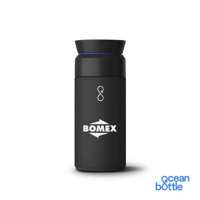 Brew Flask Ocean Bottle - 12oz Obsidian Black