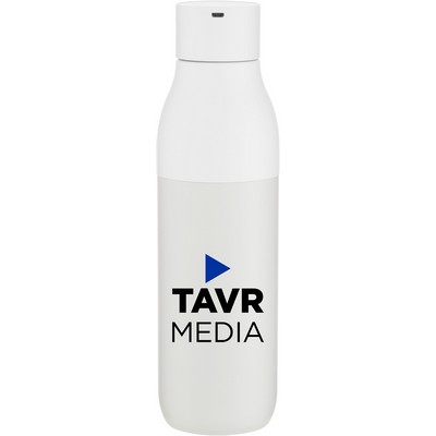 25 oz Larq Purevis Bottle (Granite White)