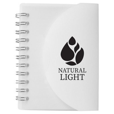 Prime Line Curve Small Spiral Notebook 3.25" X 4.25"