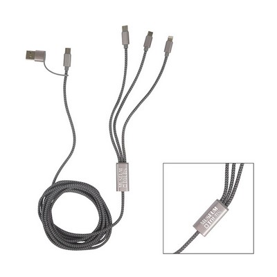 Virgo 9' RPET 5-in-1 Charging Cable