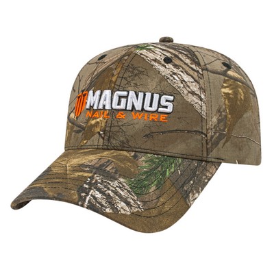 Six Panel Structured Camo Cap