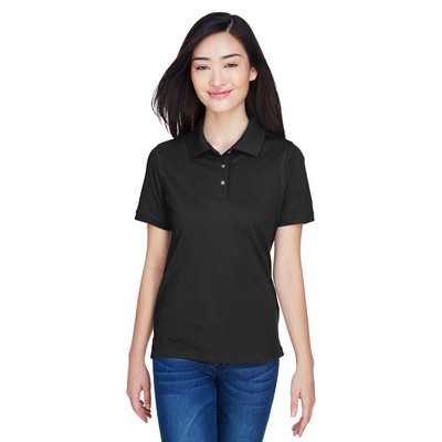 Harriton Ladies' Easy Blend™ Polo