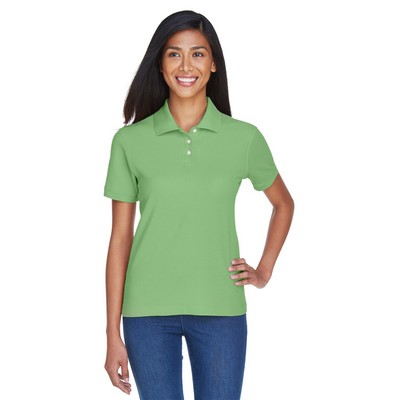 Devon and Jones Ladies' Pima Piqué Short-Sleeve Polo