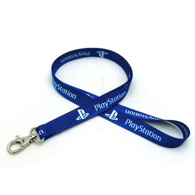 5/8" Digitally Sublimated Lanyard w/ Deluxe Swivel Hook