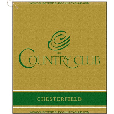 16" X 19" Designer Woven Golf Towel