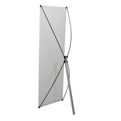 23.5" x 70" Euro-X Banner Display Hardware