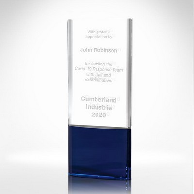 Blue Strata Award 8"