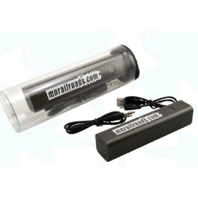 Tube w/ Bluetooth Speaker Power Bank