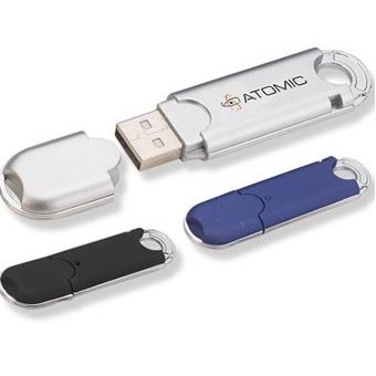 3.0 Loop Flash Drive w/Key Chain (64 GB)